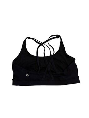 lululemon athletica Black Energy Sports Bra